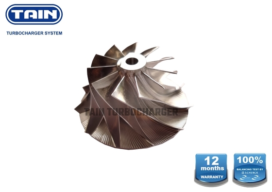 BMW / VW / Audi / Vauxhall için 11Blades Kütük Turbo Kompresör Tekerlek Yükseltmesi