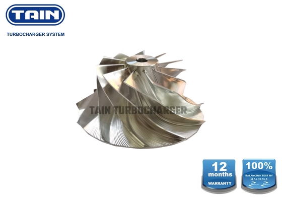 CDC /  / Komatsu / TML için TD04 HX27 Kütük Turbo Kompresör Tekerleği Yükseltme 38.8mm