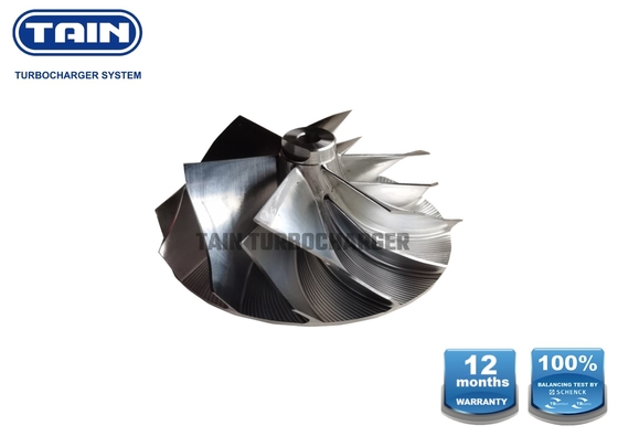 Audi Seat Leon 2.0L için K04 66mm Kütük Turbo Kompresör Tekerlek Yükseltme 11blade
